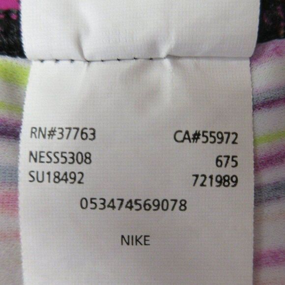 NIKE Solar Wind Hydro Fuchsia Flash Black Capri Size XL Workout Gym Yoga Pants - Picture 8 of 13